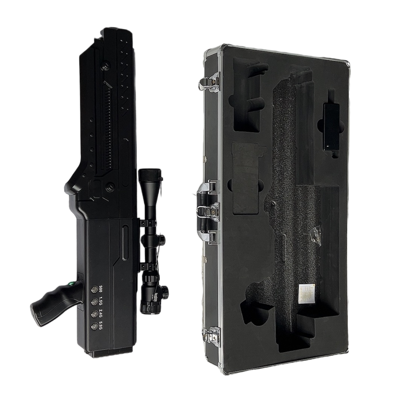  铁西手持便携式枪型低空防御反制四通道A型